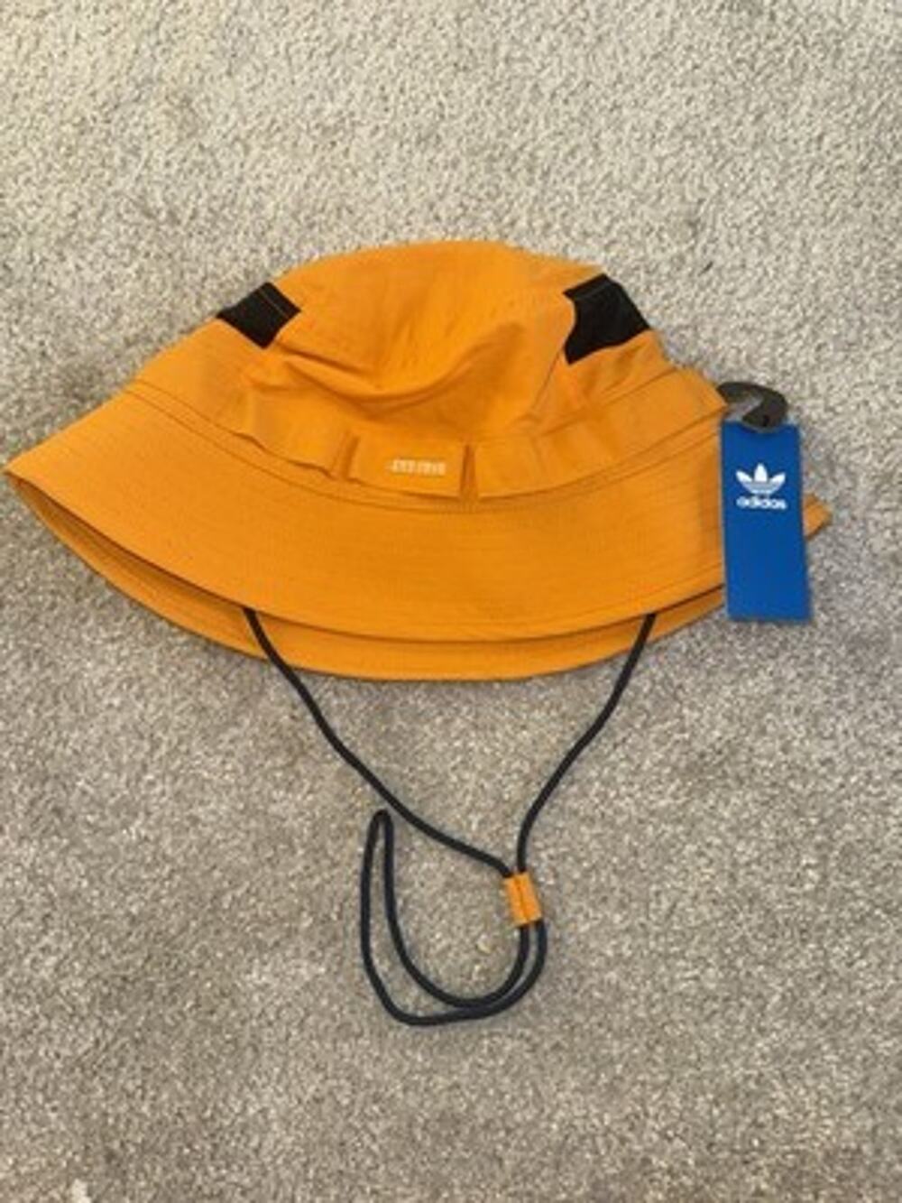 NWT Adidas Vista Boonie Bucket Hat Orange Night Indigo Drawstring OSFA IU9133